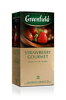 Чай Гринфилд 25 пак Strawberry Gourmet клубника (10)
