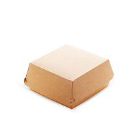 Контейнер картонный "Eco Burger M" для бургеров 115*115*60мм OSQ (50/300)