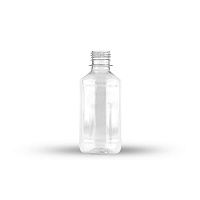 Бутылка ПЭТ 0,25л прозрачная БЕЗ крышки высокое горло (190)