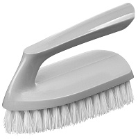 Щетка-утюжок с ручкой 135x60x85мм "Etna" серый (42)