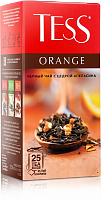 Чай Тесс 25 пак Orange черный c цедрой апельсина  (10)