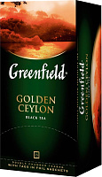 Чай Гринфилд 25 пак Golden Ceylon черный (10)