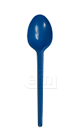 Ложка пластиковая столовая синяя 165мм (О) (100/2200)