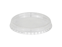 Крышка плоская ПЭТ без отверстия d=95мм СТП (50/1000)