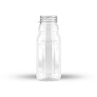 Бутылка ПЭТ 0,3л горло 38мм (широкое) прозрачная БЕЗ крышки (100)