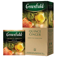 Чай Гринфилд 25 пак Quince Ginger айва-имбирь (10)