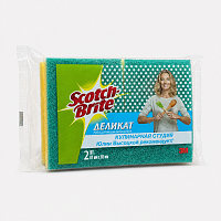 Губка Scotch-Brite универсальная для посуды 2 шт