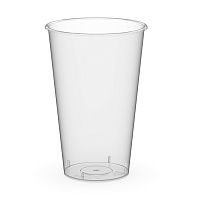 Стакан пластиковый 500мл d=90 Bubble Cup прозрачный глянцевый PP П (32/512)