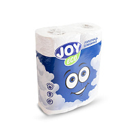 Бумажные полотенца в рул. 2-сл "Joy eco"/Snow lama 2шт
