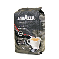 Кофе в зернах "Lavazza Espresso" (черная пачка) 100%а 1кг