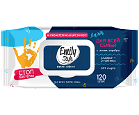 Влажные салфетки универсальные 120шт клапан крышка (16)