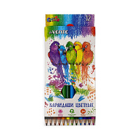 Карандаши цветные набор 12 цветов DeVente 102362