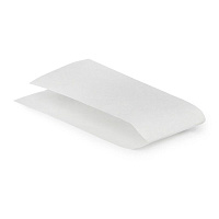 Уголок бумажный жиростойкий для хот-дога 95*210мм белый (100/4500)