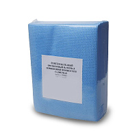 Протирочный материал нетканый повыш. прочности в упаковке 35.5*30 см., 50 шт. Fortess W80BN синий