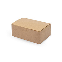 Контейнер картонный "Eco Fast Food Box S" 115*75*45 DoEco (25/600)