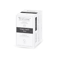 Чай teatone пакетированный на чашку 25пак*1,8г. черный с ароматом бергамота арт.136 (6)