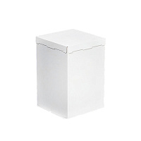 Коробка картонная для торта ForGenika COMFORT S белая 300*300*450 (10)