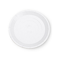 Тарелка бумажная 180мм PLATE WK крафт/белый низ OSQ (100/800)