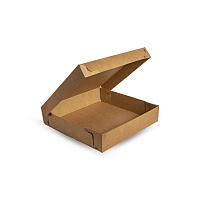 Коробка для пиццы/пирогов 285*284*60мм бурый  (50)