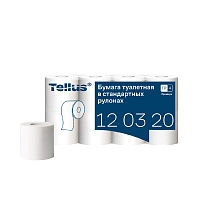 Туалетная бумага 2-сл "Tork/Tellus Premium T4" 23м арт.120320 8рул/уп (12)