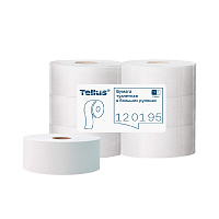 Туалетная бумага 1-сл "Tork/Tellus Universal T1" 525м 10см арт. 120195 (6)