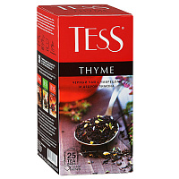 Чай Тесс 25 пак Тhyme черный с чабрецом и цедрой лимона (10)