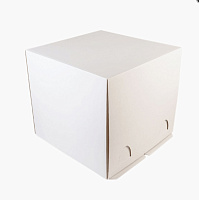 Коробка картонная для торта ForGenika COMFORT S белая 300*300*300 (20)