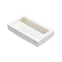 Контейнер картонный "Tabox PRO" 1000мл белый 200*120*40мм ForGenika (25/200)