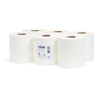 Туалетная бумага в рулонах 1-сл 200м 18гр T2  целлюлоза С392 П (12)