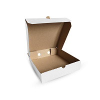 Коробка для пиццы/пирогов 302*251*50мм белый Т11 мгк Е (50)