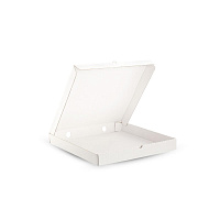 Коробки для пиццы 30*30см*40мм белый Т11 мгк Е с логотипом Пиццеррия Маргарита (50)