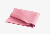 Салфетка прорезиненная для стекла и глянцевых поверхностей 37*40 розовый/SPK