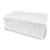 Салфетки бумажные 2-слойные 33×33см 200шт белые (9)