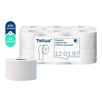 Туалетная бумага 1-сл "Tork/Tellus Universal T2" 200м арт.120197-00 (12)