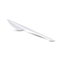 Нож пластиковый столовый белый 165мм Диапазон (100/2000)