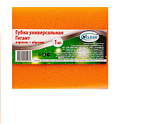Губка для мытья посуды VCLEAN Гигант 140*95*40мм